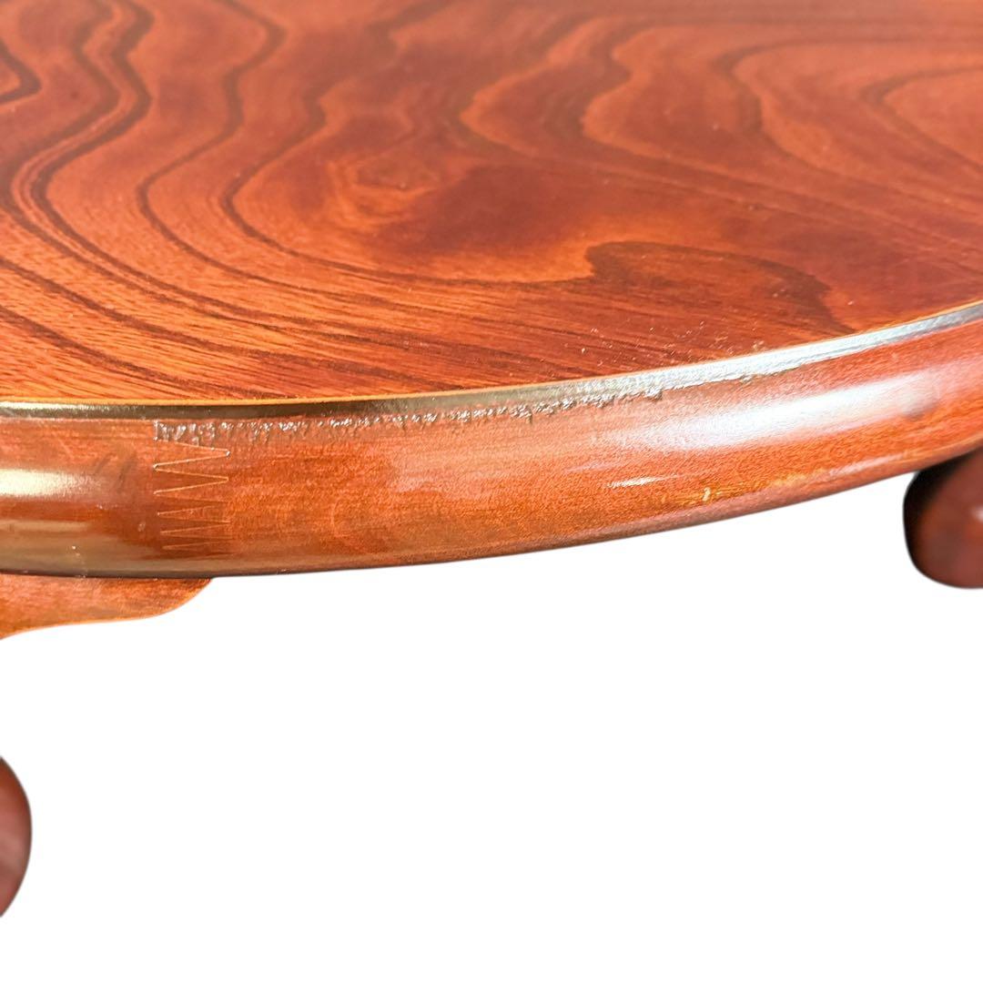 HR896 木目が素敵な円卓　ちゃぶ台　卓　座卓　ラウンドテーブル　丸