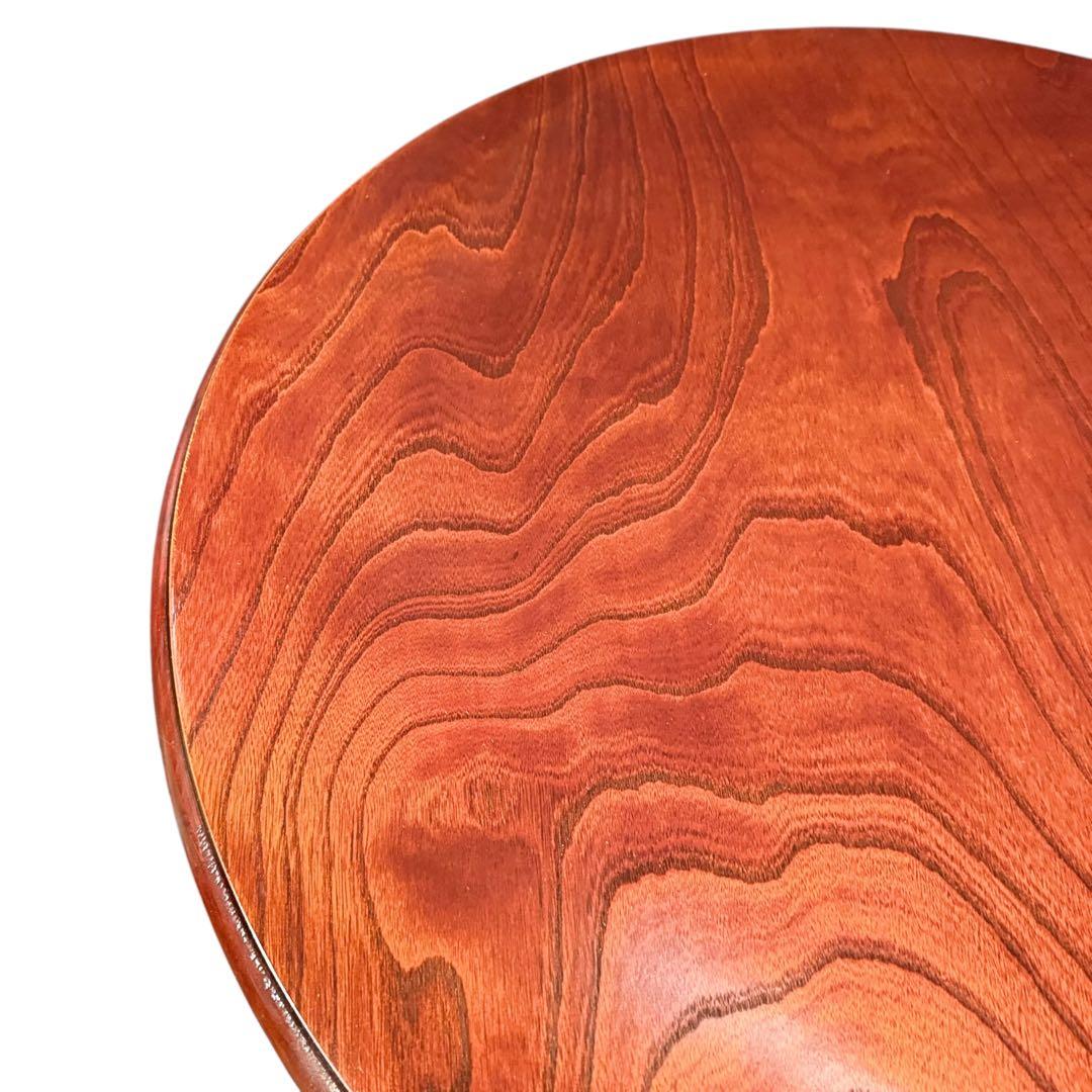 HR896 木目が素敵な円卓　ちゃぶ台　卓　座卓　ラウンドテーブル　丸