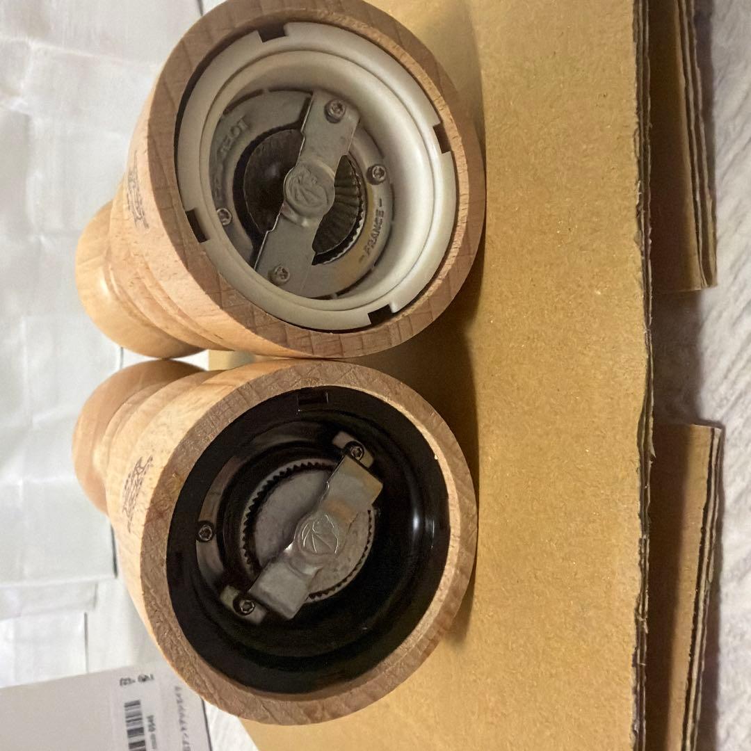 プジョー ソルトミル・ペッパーミル18cm・ミルトレイセット