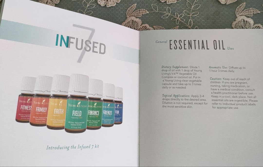 ヤングリビング インフューズドセブン バイウーラ5ml×7【新品未開封】