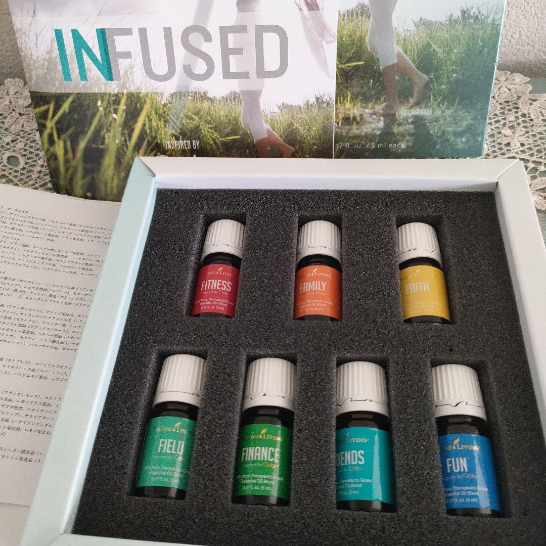 ヤングリビング インフューズドセブン バイウーラ5ml×7【新品未開封】