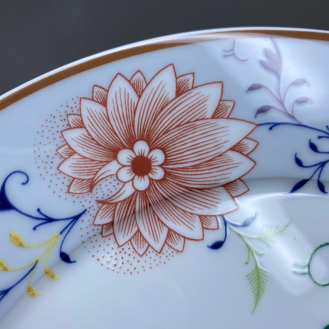 マイセン100周年記念プレート2枚お多福 共箱 約22㎝ 東Y7-0324☆1F