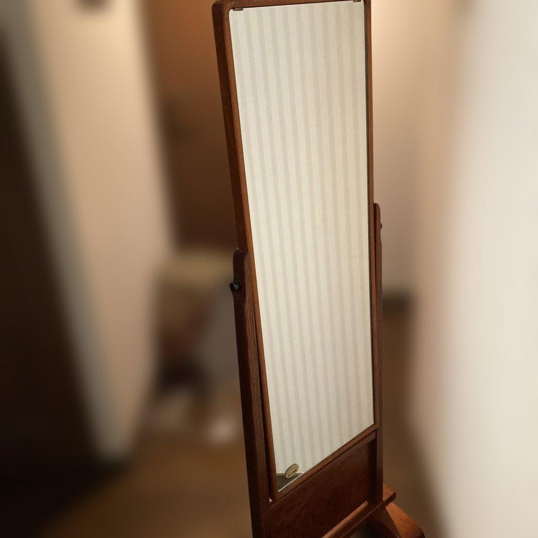 姿見　一面鏡　和風