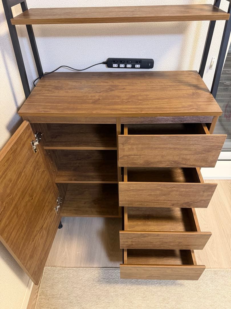 チェストラック 幅82.5cm ヴィンテージ調