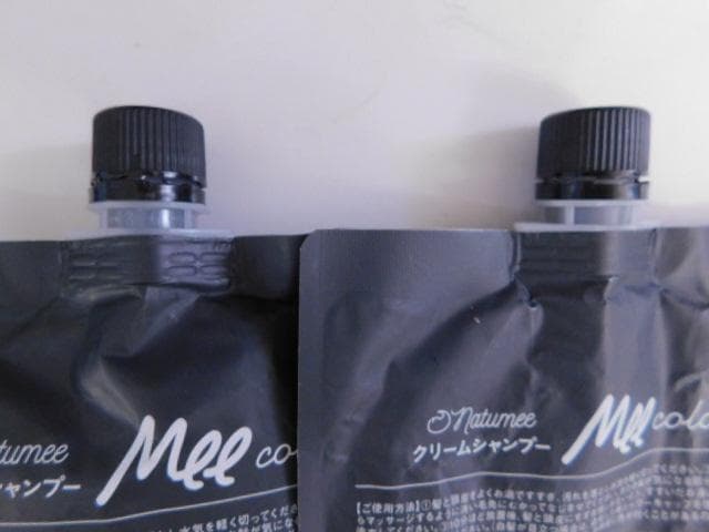1121☆ナチュミー Mee color クリームシャンプー ダークブラウン