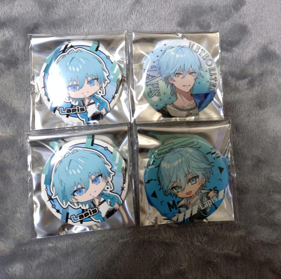 めておら 武道館 1stワンマンライブグッズ 缶バッジ Lapisくん 4点