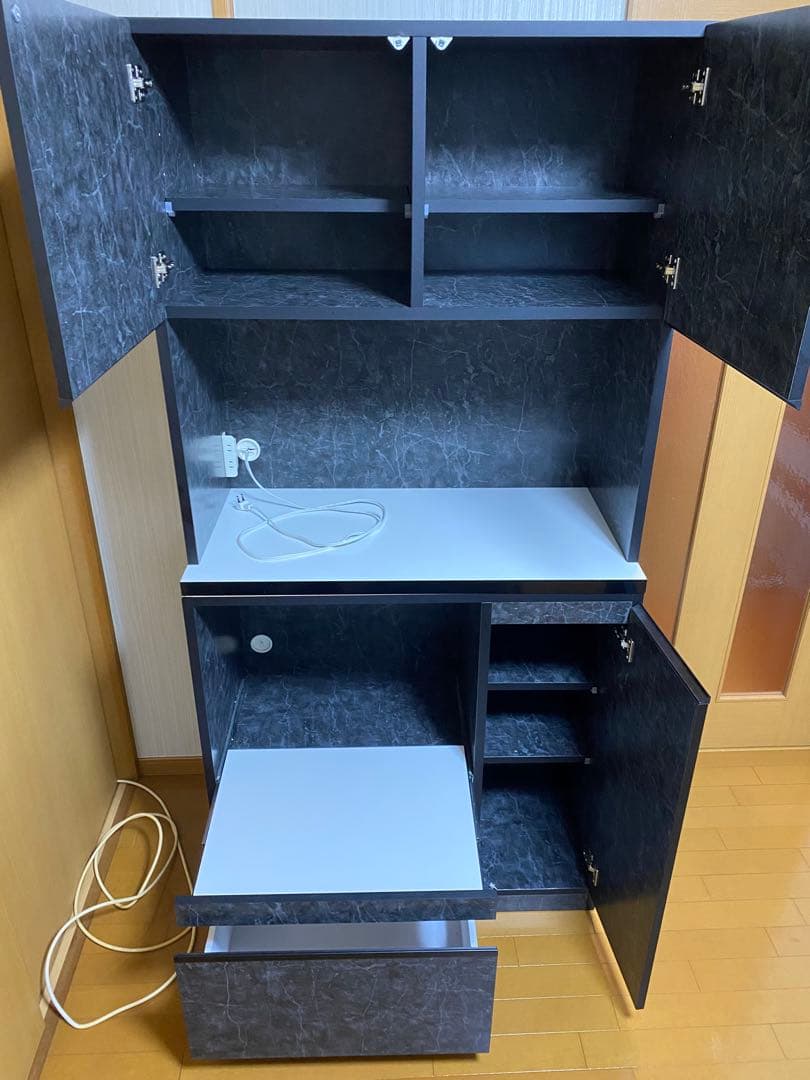 (※直接引取り希望)ユアーズ　大理石調レンジボード