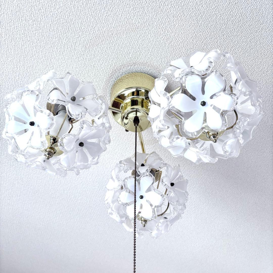 キシマ KISHIMA シーリングライト 3灯 シャンデリア GEM-6901