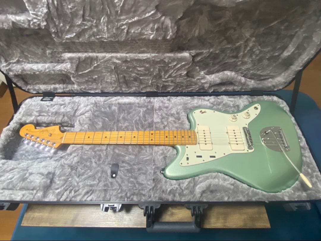 fender USA ジャズマスター mystic surf green Fender American Professional II Jazzmaster - Maple Fingerboard