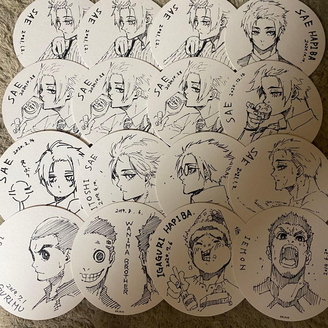 ブルーロック 糸師冴 原画展 コースター - メルカリ