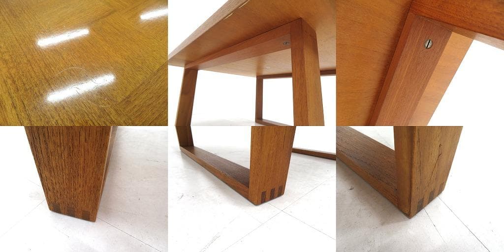 デンマーク　ビンテージ　フランス＆サン　コーヒーテーブル　サイドテーブル