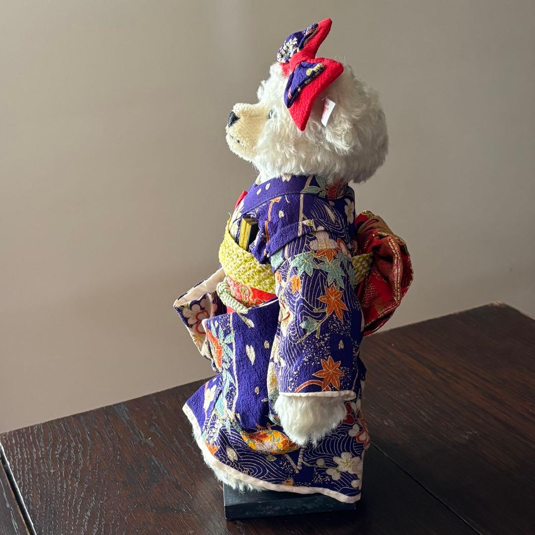 Steiffシュタイフ 千代姫テディベア2002 限定品 希少 着物 - メルカリ
