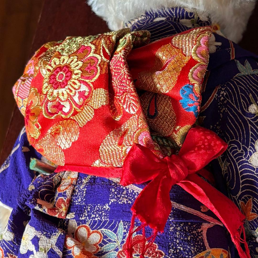 Steiffシュタイフ 千代姫テディベア2002 限定品 希少 着物 - メルカリ