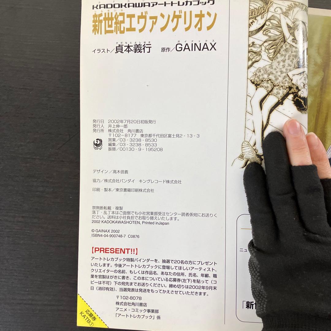 レア エヴァ アート トレカ ブック 新世紀エヴァンゲリオン 貞本義行