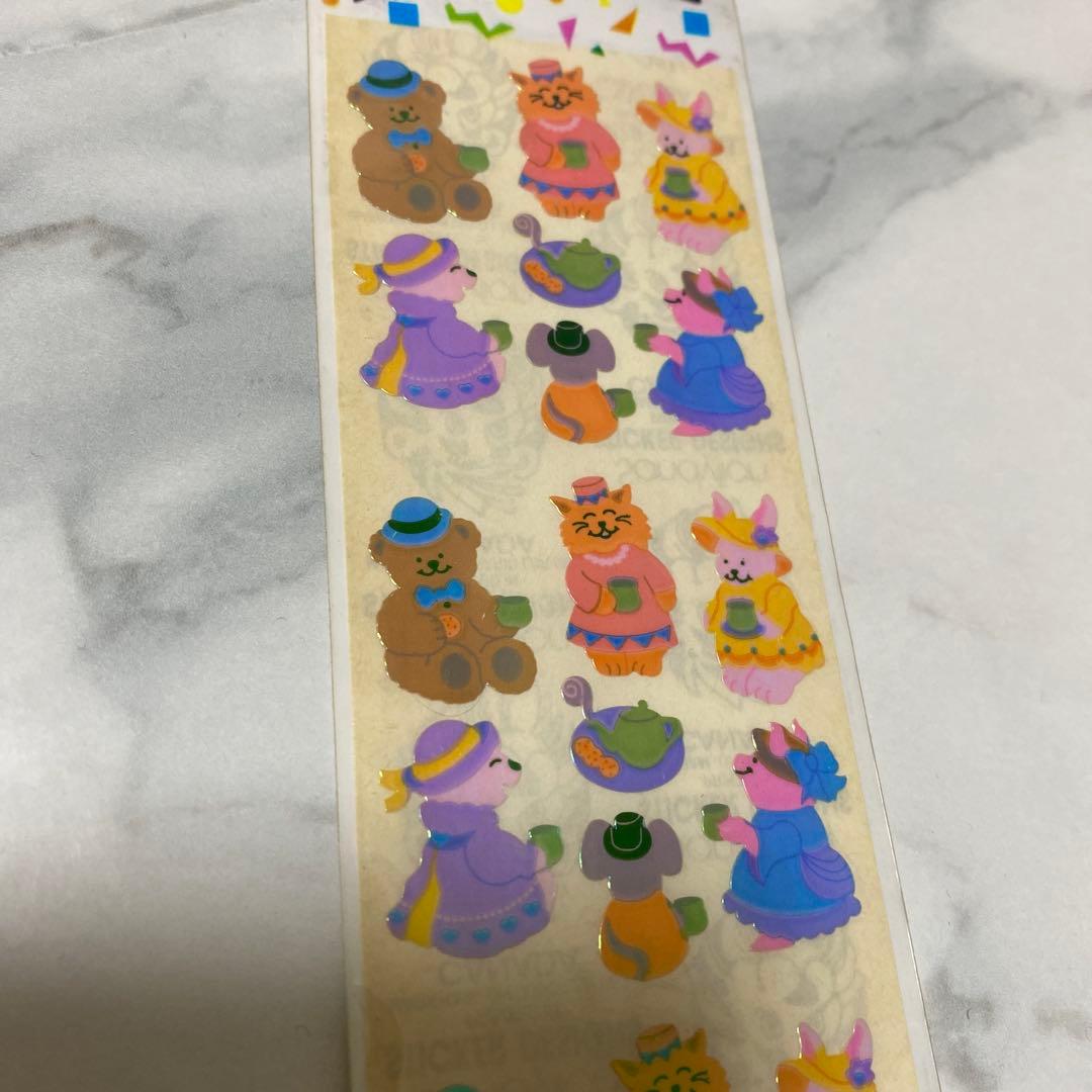 SANDYLION シール オーロラ ダンラン サンディライオン 廃盤 レトロ