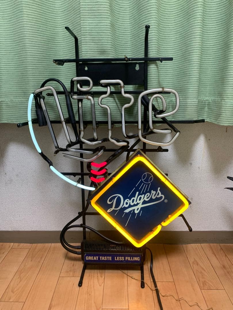 Dodgers ネオン看板　ビンテージ　ジャンク最終値下げ
