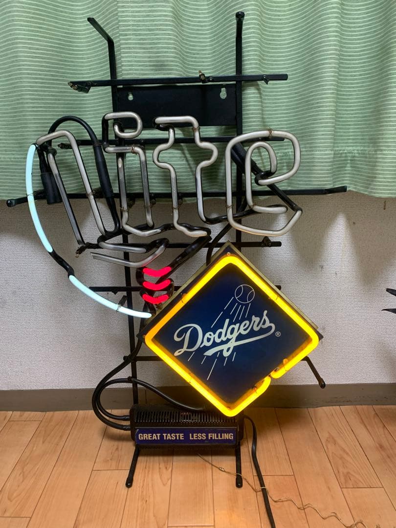 Dodgers ネオン看板　ビンテージ　ジャンク最終値下げ