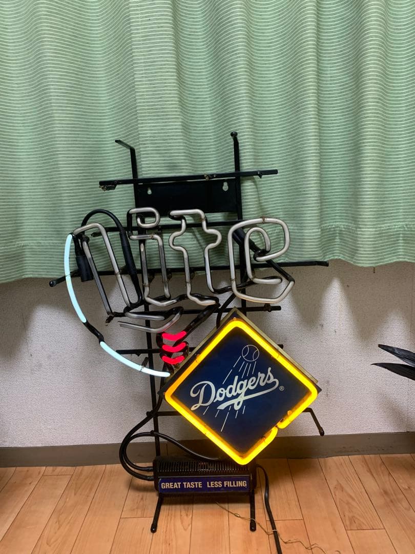 Dodgers ネオン看板　ビンテージ　ジャンク最終値下げ
