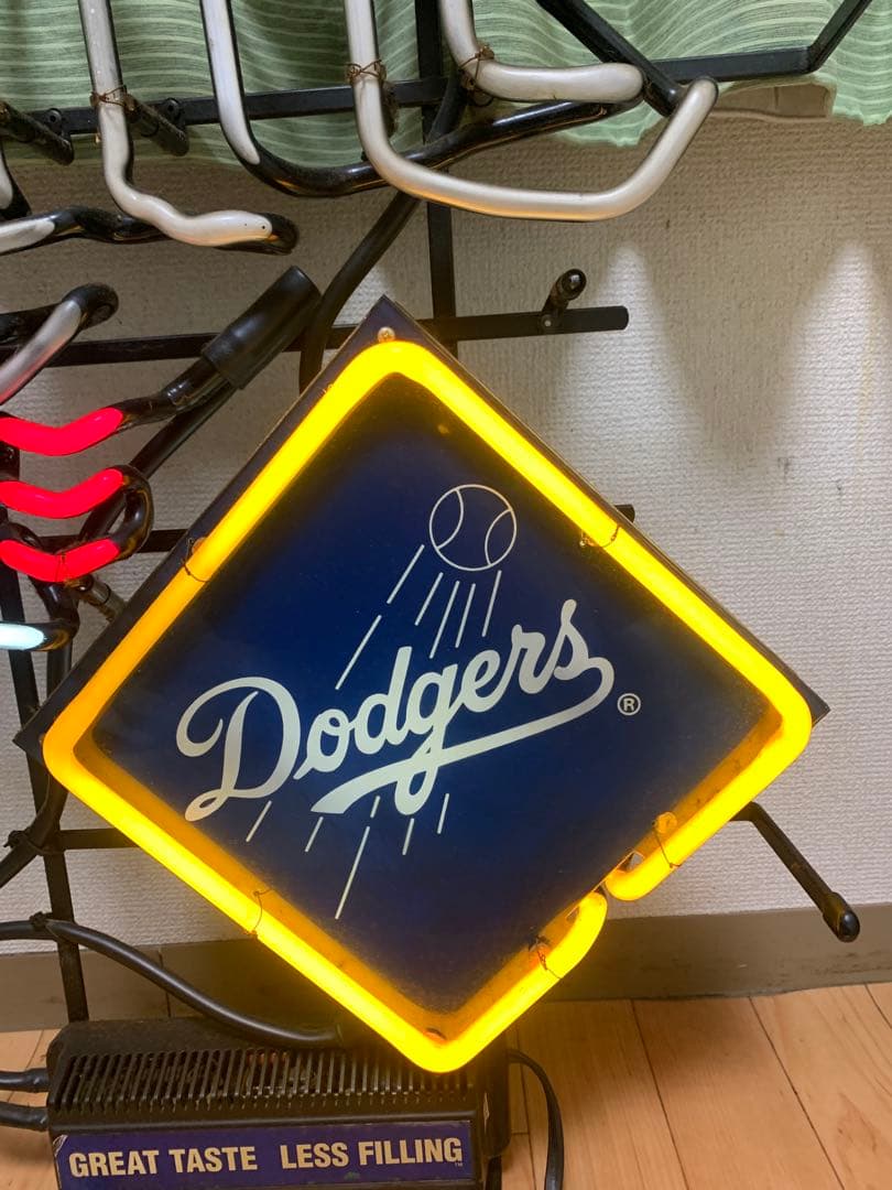 Dodgers ネオン看板　ビンテージ　ジャンク最終値下げ