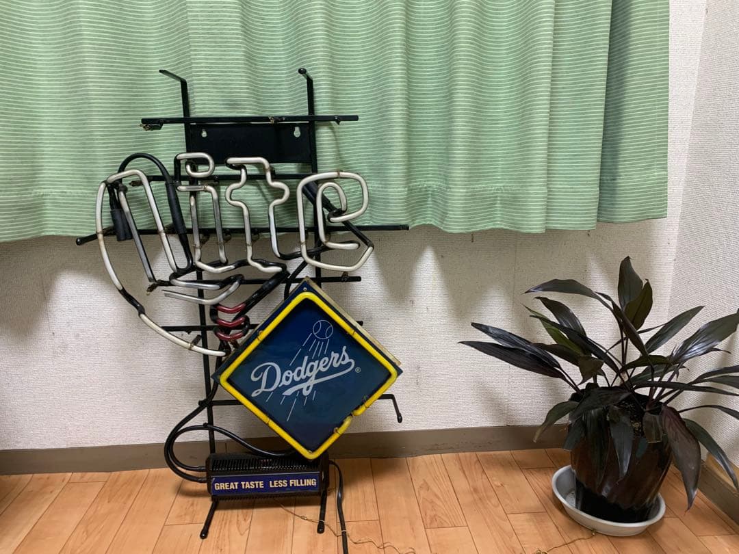 Dodgers ネオン看板　ビンテージ　ジャンク最終値下げ