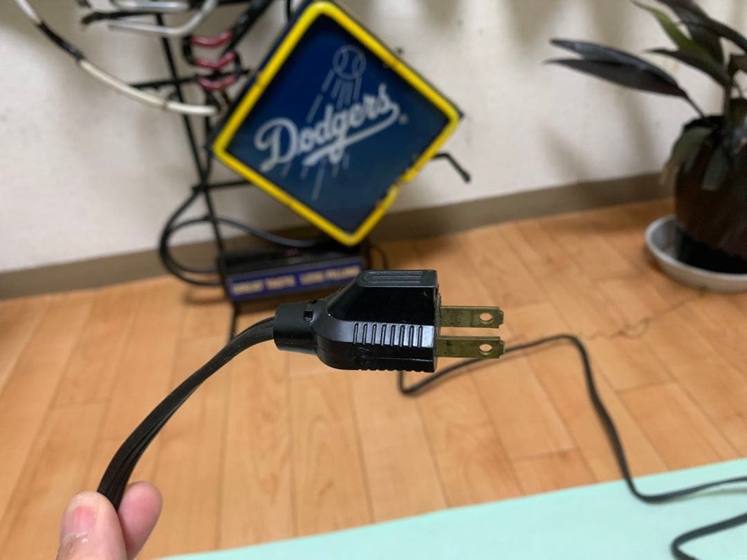 Dodgers ネオン看板　ビンテージ　ジャンク最終値下げ