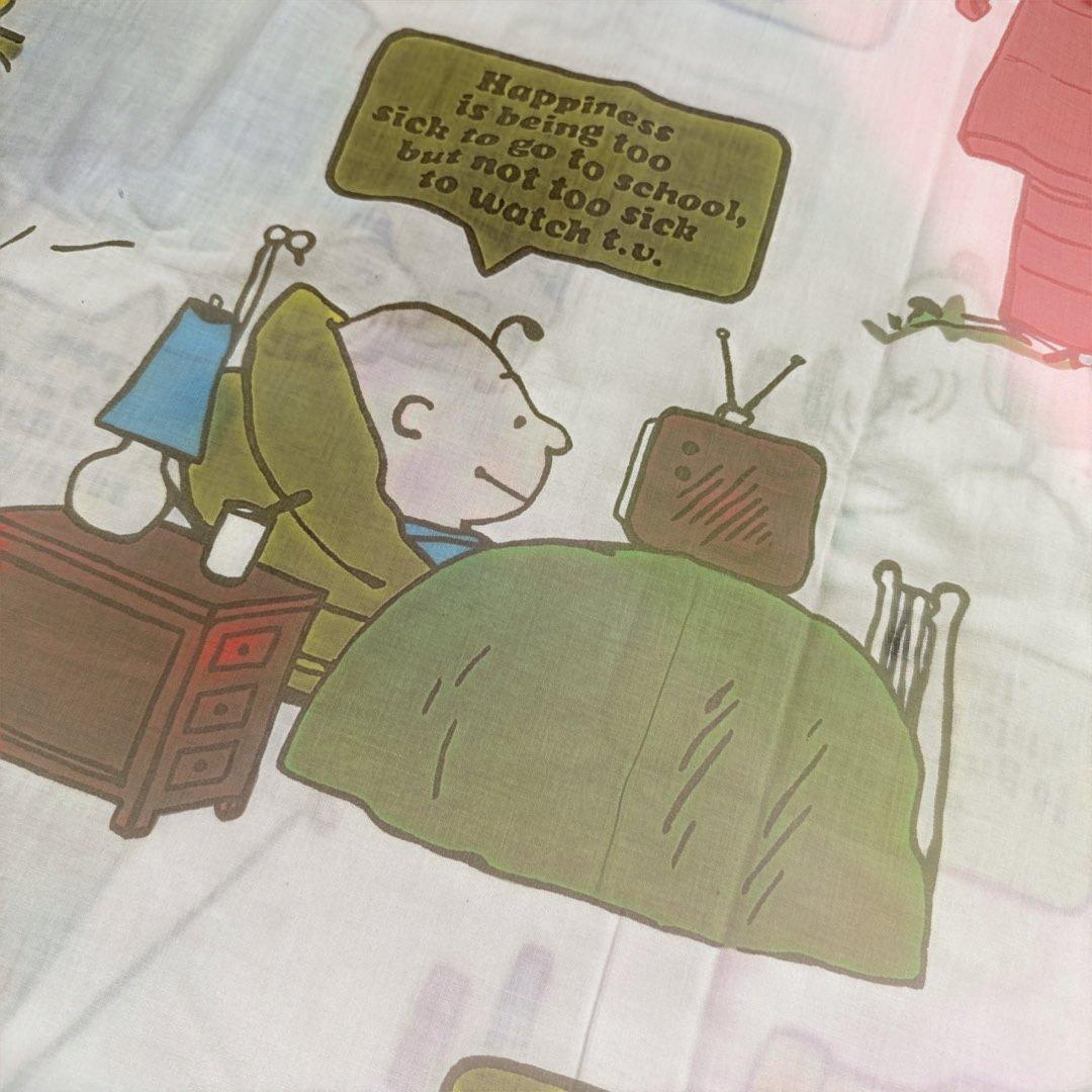 スヌーピー アンティーク シーツ