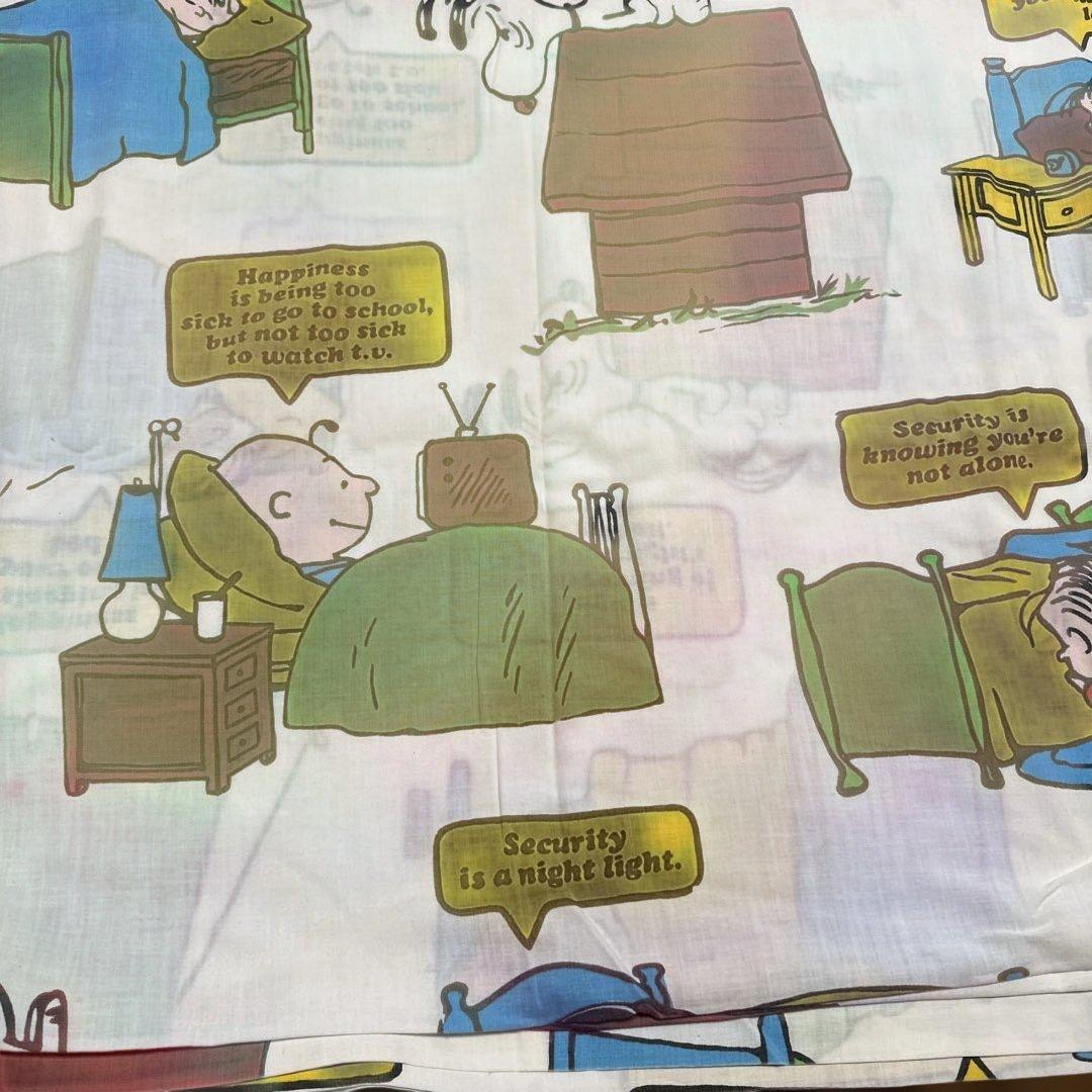 スヌーピー アンティーク シーツ