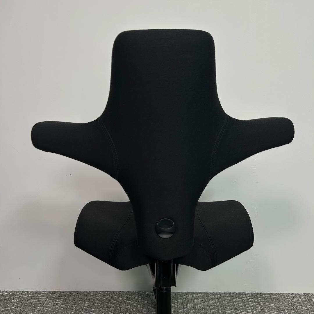 【C】オフィスチェア HAG Capisco ホーグ カピスコ 布張 　ブラック