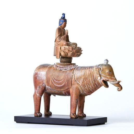 ★新品同様★イスム TanaCOCORO 掌 仏像 普賢菩薩騎象像★14