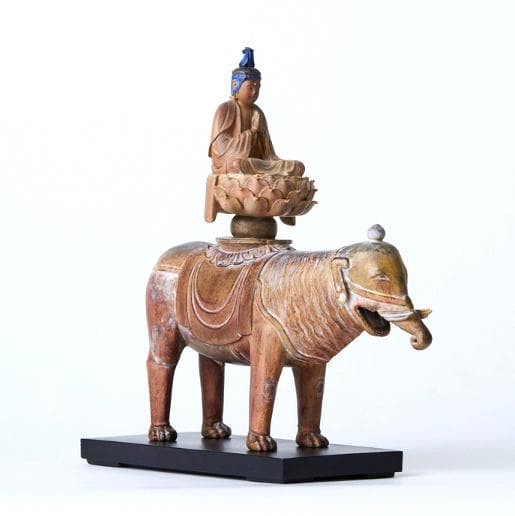 ★新品同様★イスム TanaCOCORO 掌 仏像 普賢菩薩騎象像★14