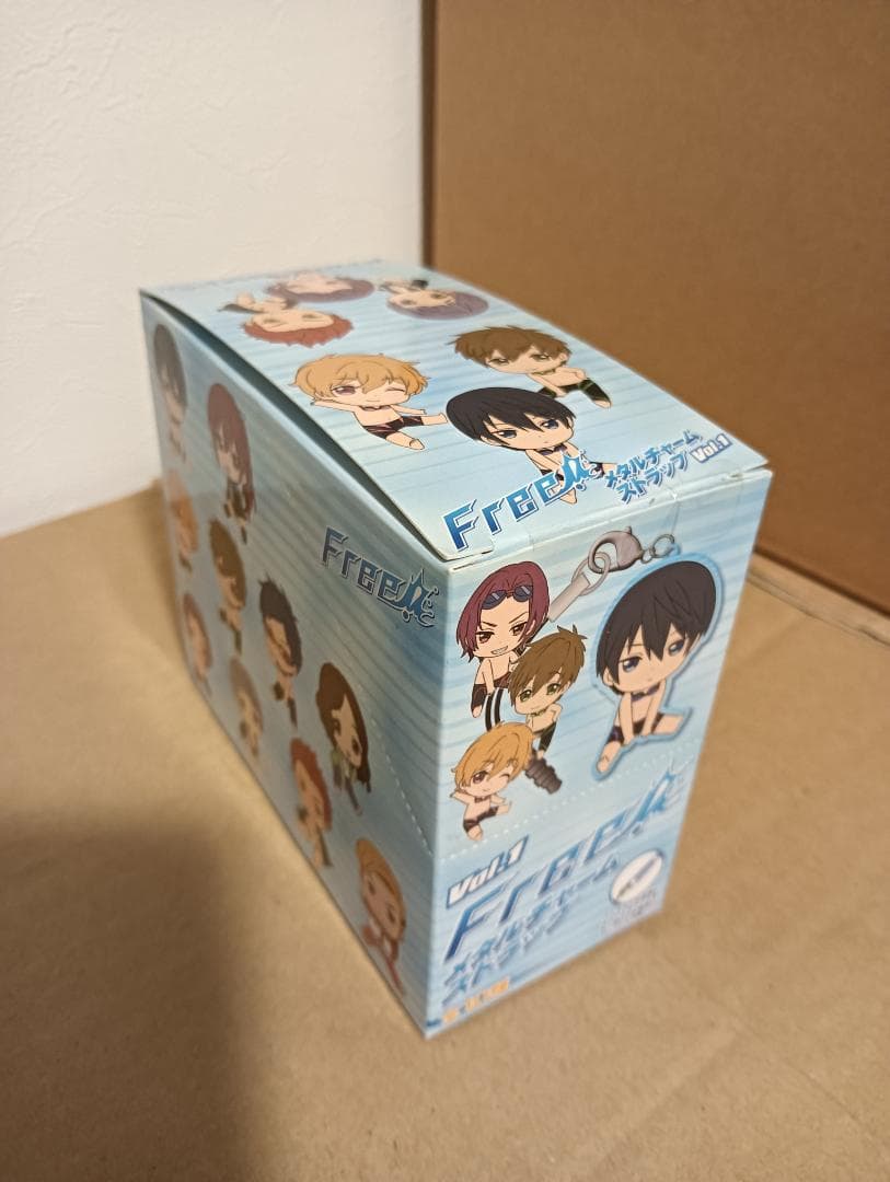 【新品未開封】Free! メタルチャームストラップ Vol.1 10個入 BOX