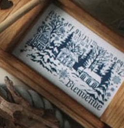 クロスステッチ図案集 「SI LA MER M'ÉTAIT COMPTÉE 」