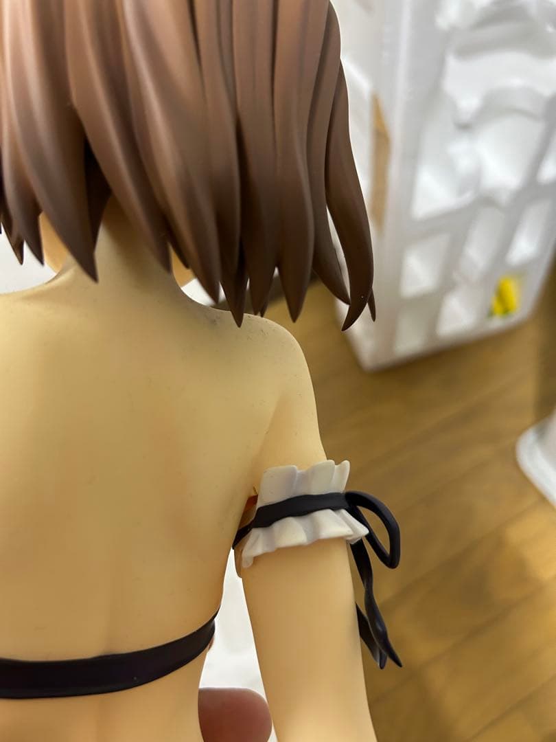 1/2.5 とある科学の超電磁砲S 御坂美琴水着フィギュア やわらかバスト版