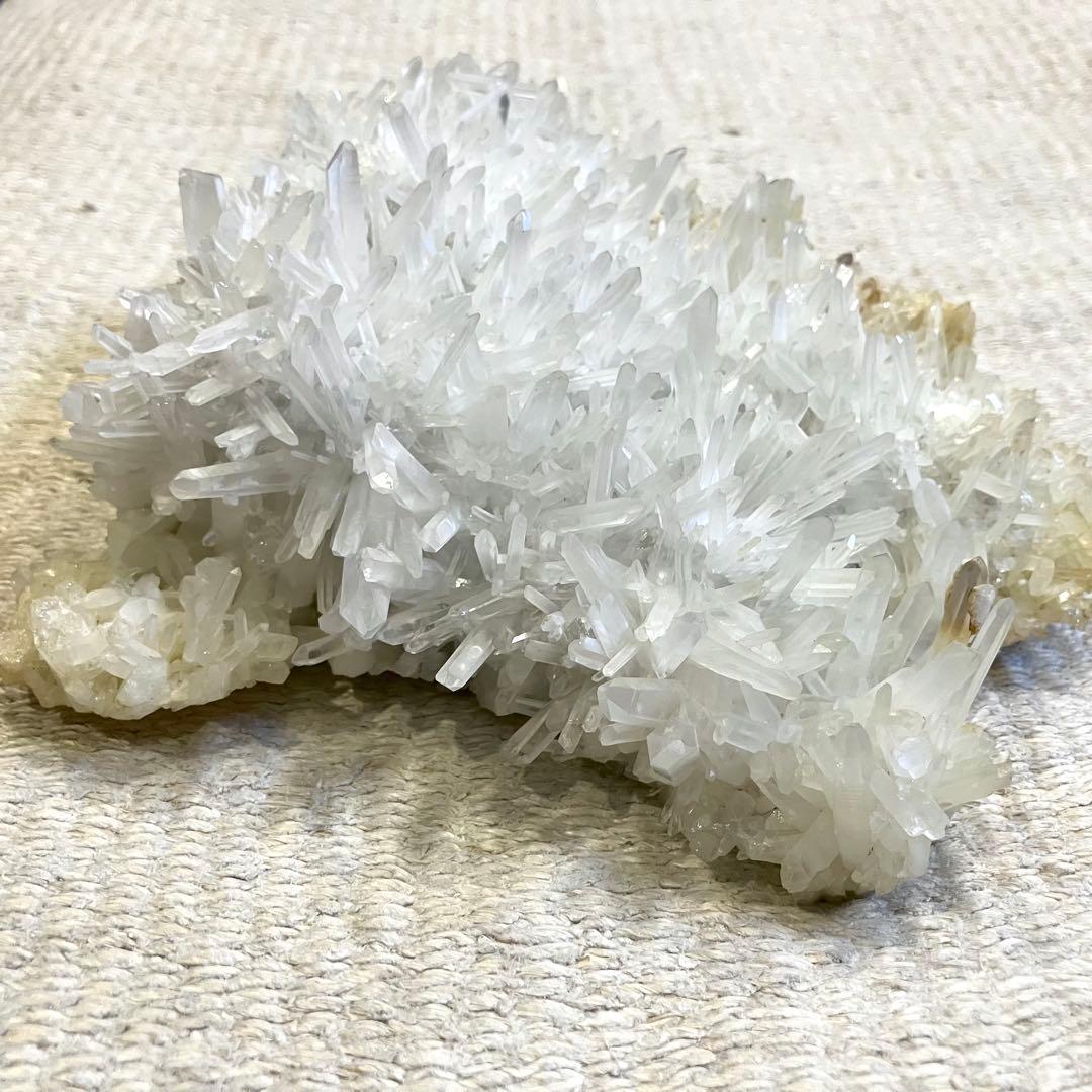 水晶 クラスター 24.5cm 自然科学 インテリア