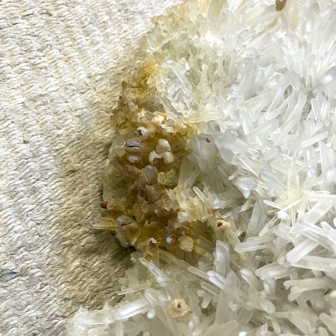 水晶 クラスター 24.5cm 自然科学 インテリア