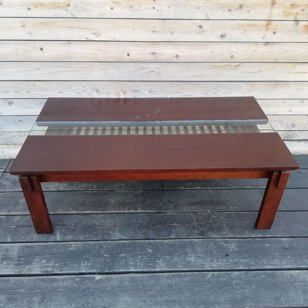 M● a.Flat(エーフラット) ガラス・ローテーブル