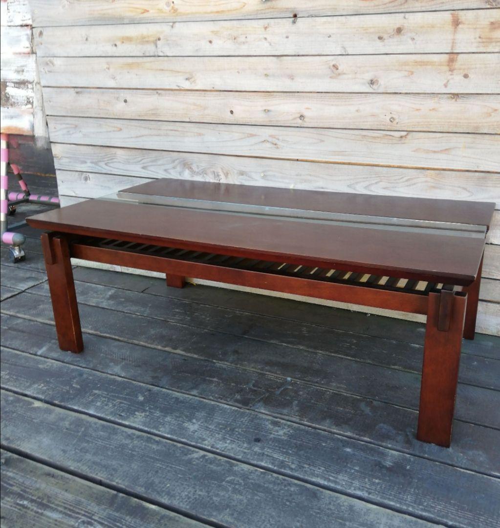 M● a.Flat(エーフラット) ガラス・ローテーブル