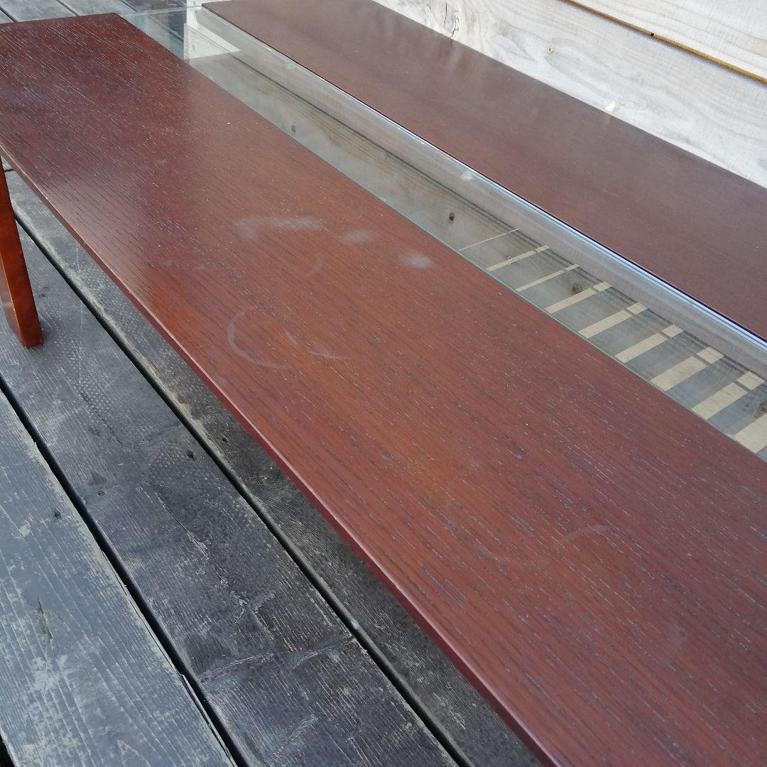 M● a.Flat(エーフラット) ガラス・ローテーブル