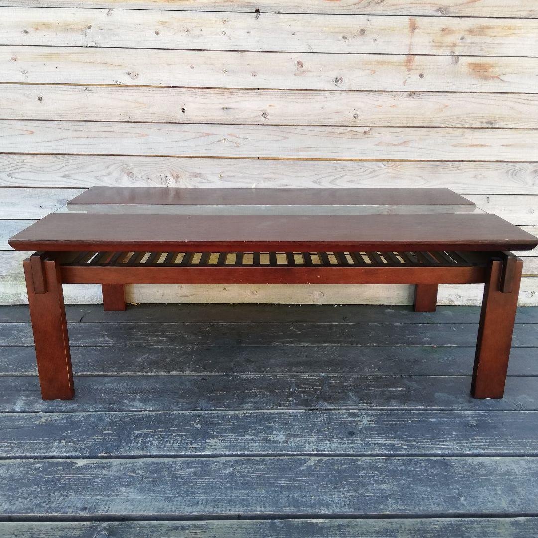 M● a.Flat(エーフラット) ガラス・ローテーブル