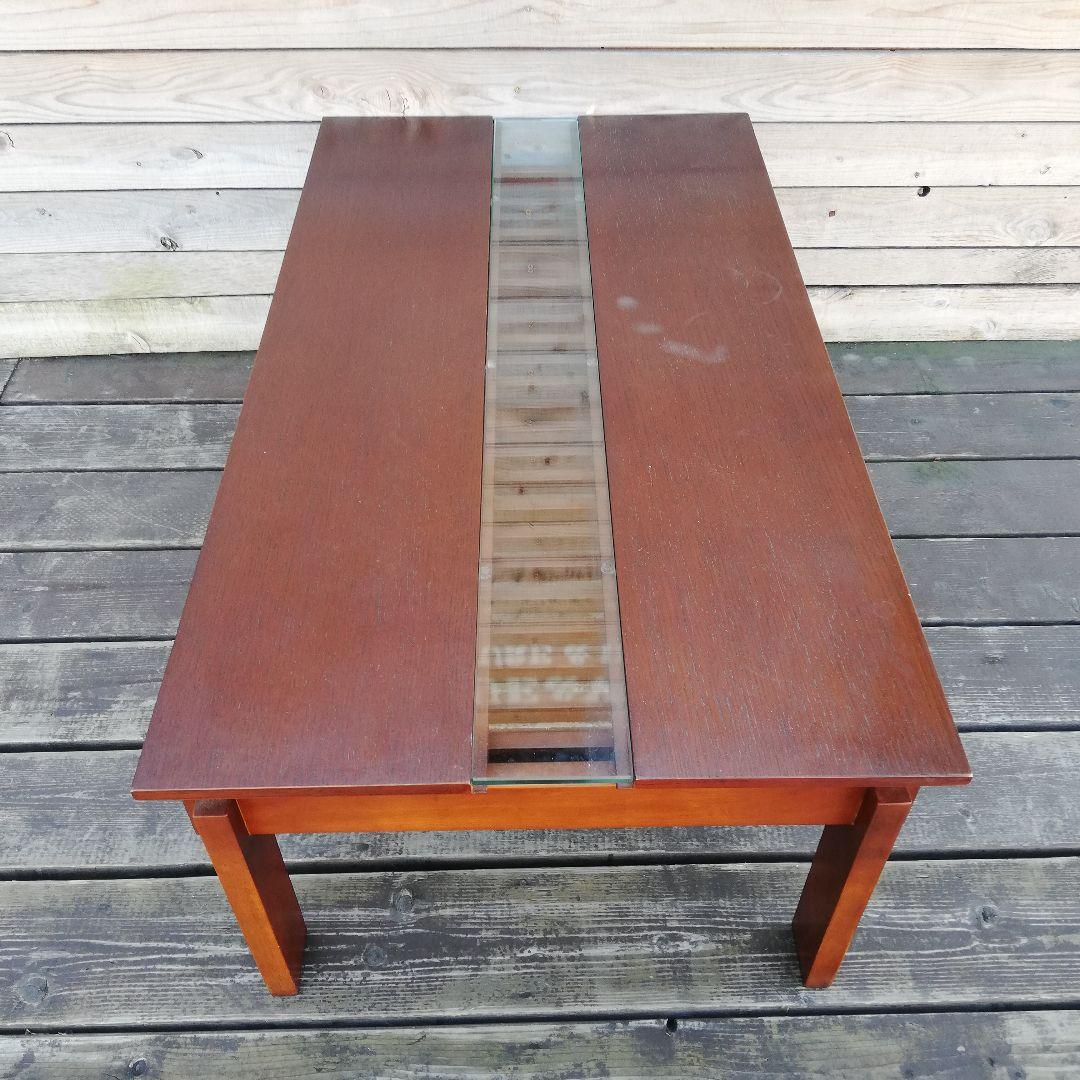 M● a.Flat(エーフラット) ガラス・ローテーブル