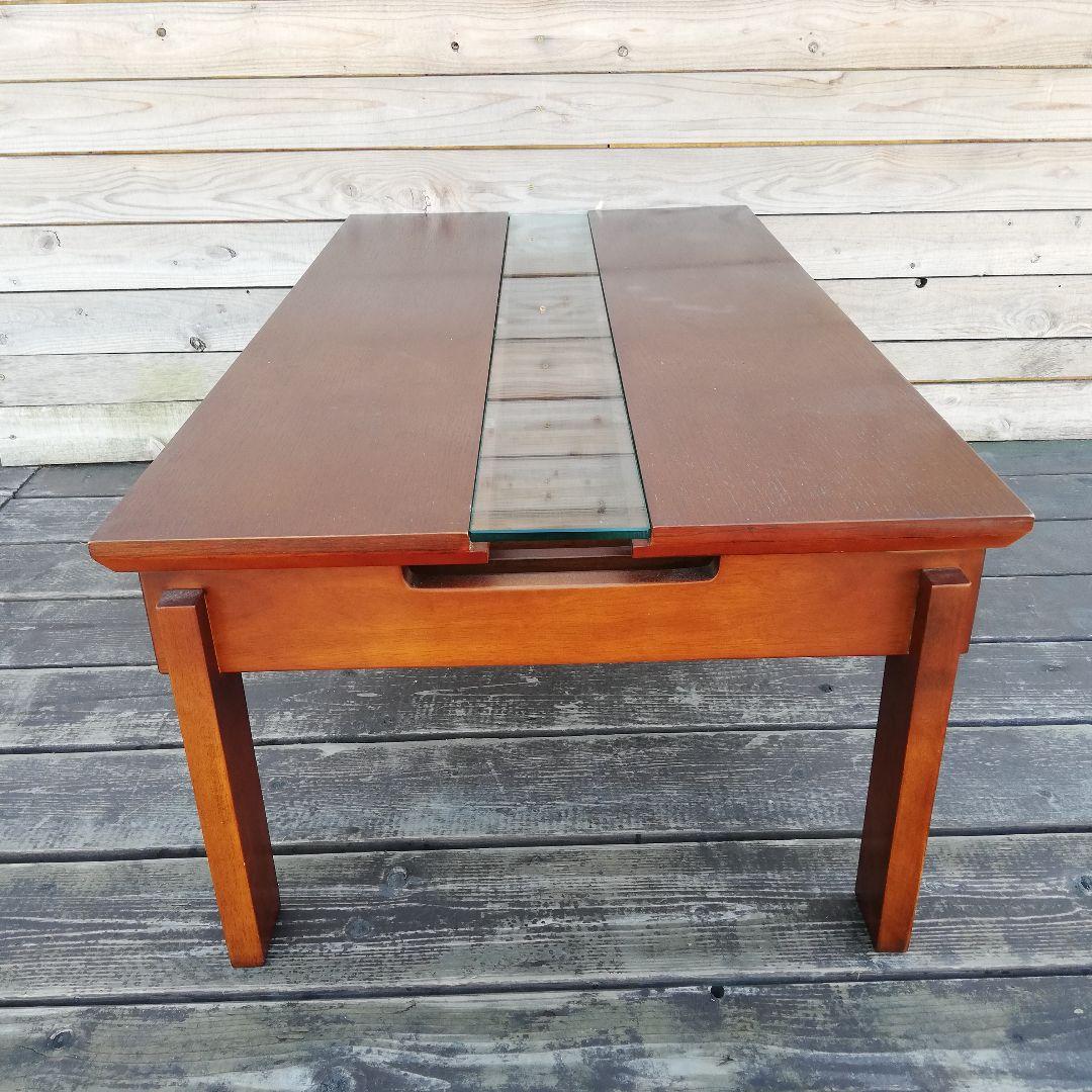 M● a.Flat(エーフラット) ガラス・ローテーブル