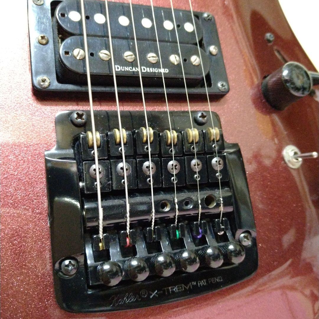 エレキギター　アリアプロII　DUNCAN DESIGNEDピックアップ