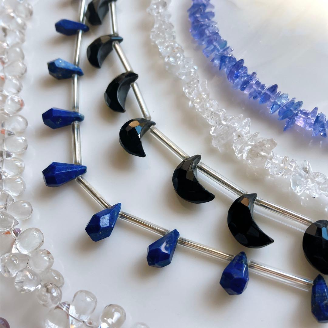 COCO'S◆ハンドメイド素材☆ラベンダーアメシスト/水晶/他