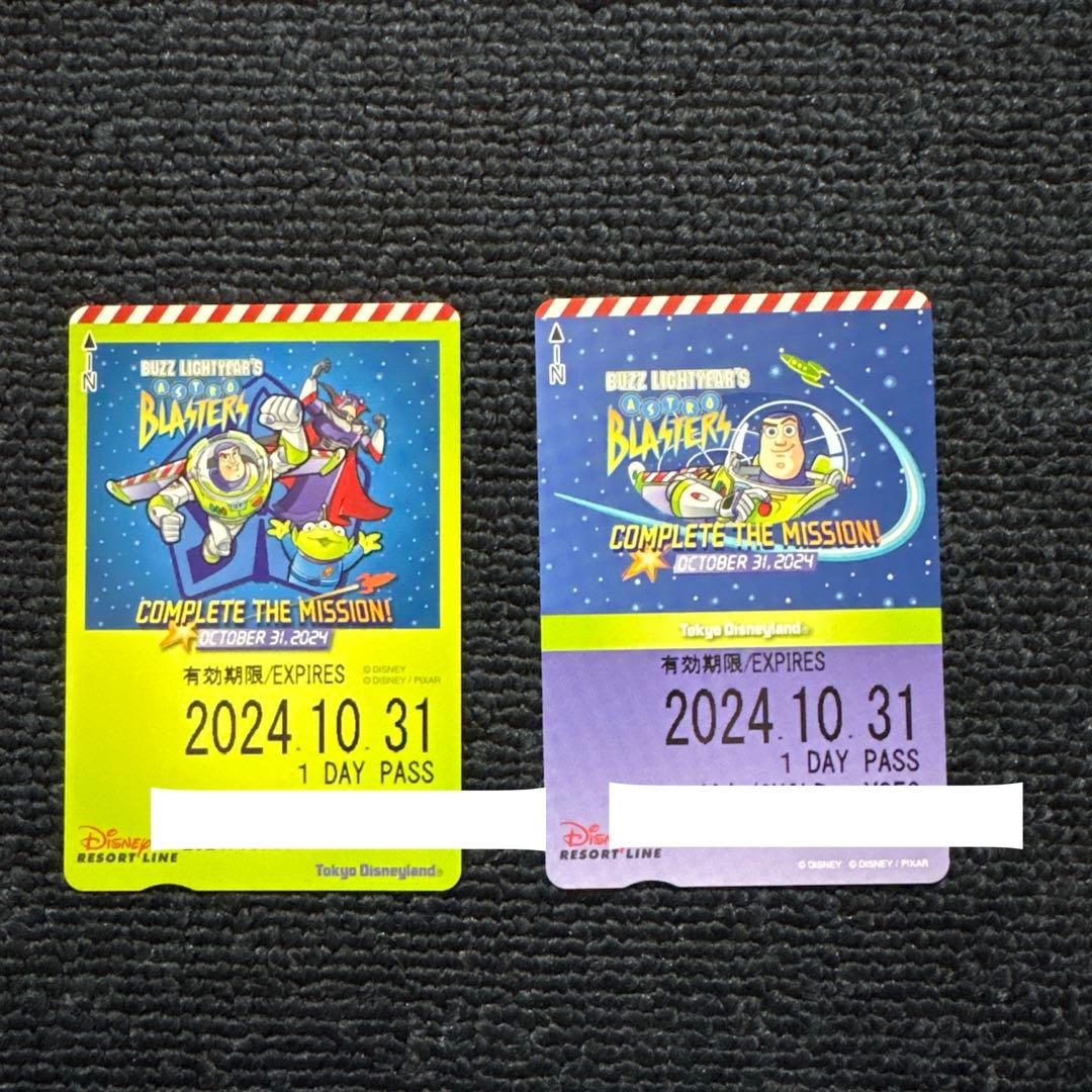 東京ディズニーリゾートライン フリーきっぷ バズ・ライトイヤー