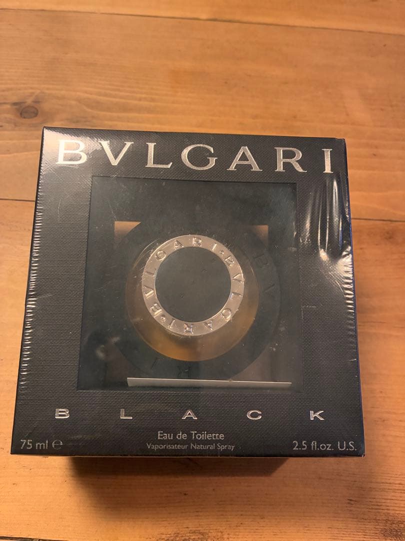未使用】廃盤 BVLGARI ブルガリ ブラック オードトワレ 75ml 香水