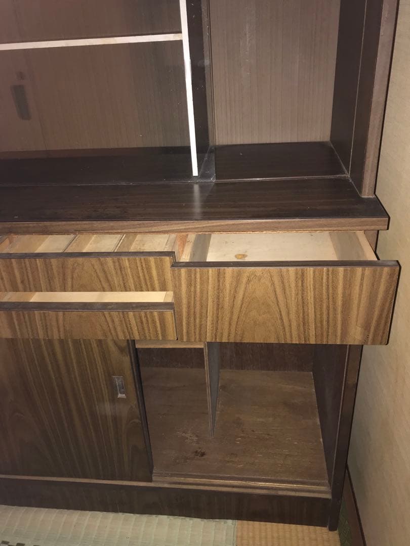 食器棚　昭和レトロ　ヴィンテージ　匿名配送