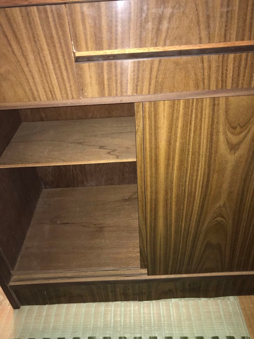 食器棚　昭和レトロ　ヴィンテージ　匿名配送