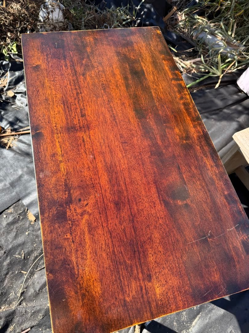 引取限定　CHERRY シャートップテーブル TA-12 マレーシア　木製デスク