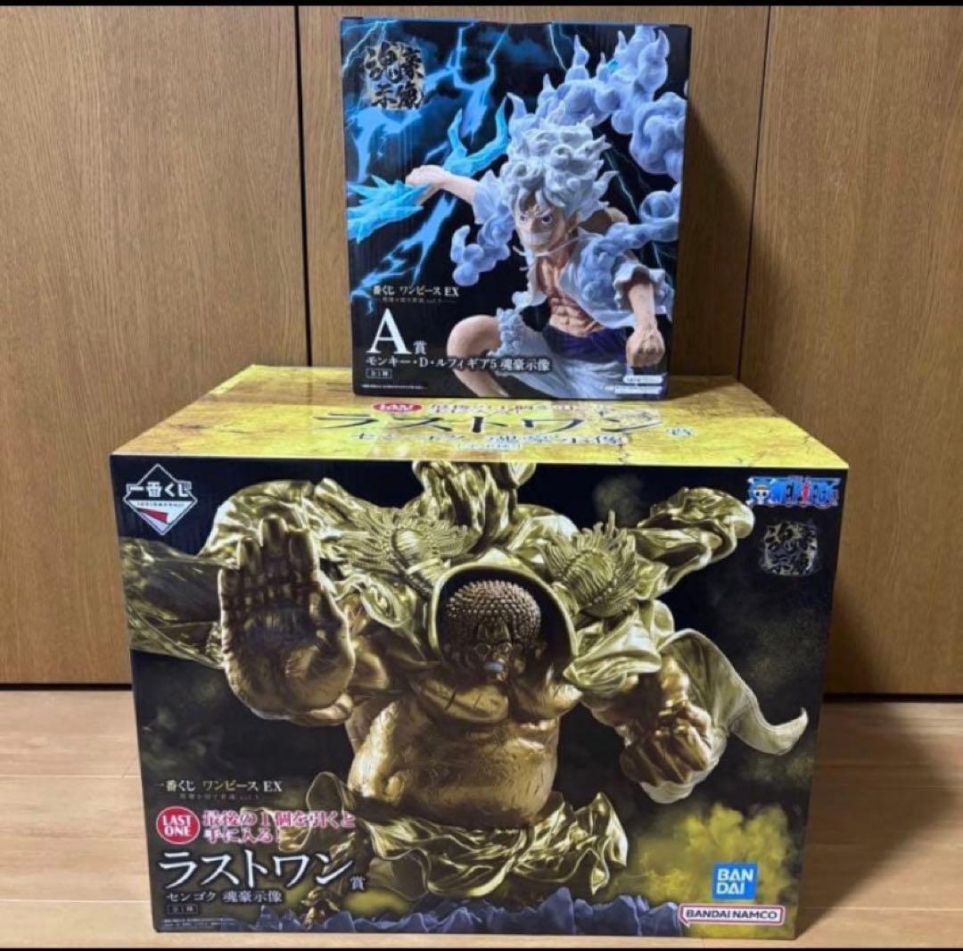 一番くじ ワンピース A賞 ルフィ ラストワン賞 センゴク - メルカリ