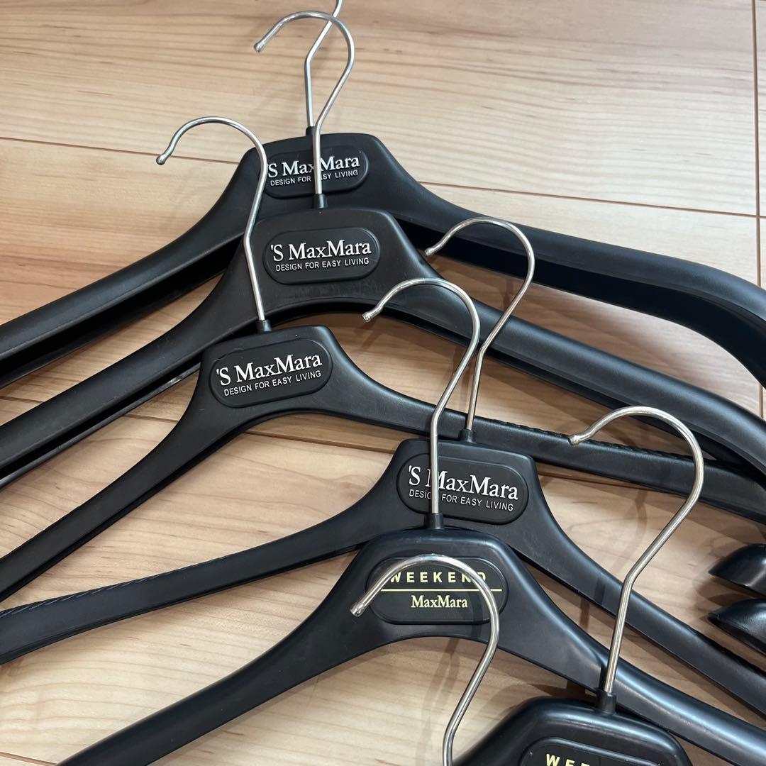 MaxMara マックスマーラ 12本 コート トップス ハンガー 純正品 - メルカリ